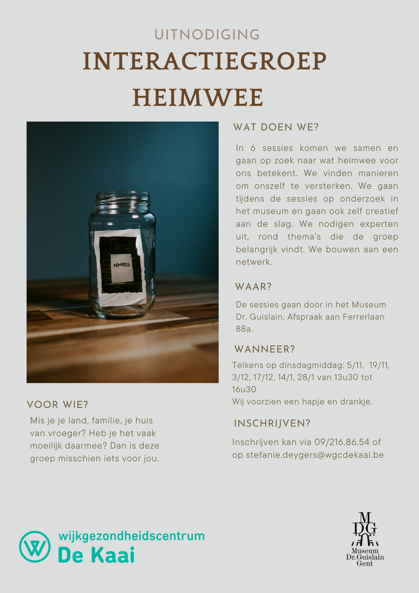 interactiegroep heimwee 